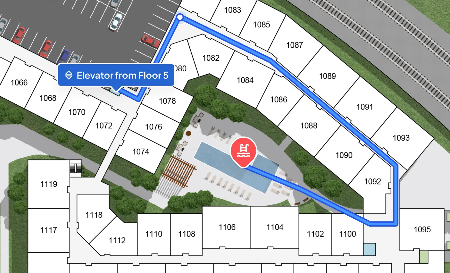 SightMap pathfinding ready map