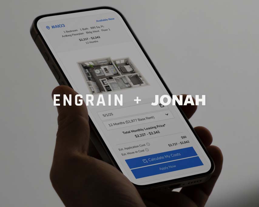 Jonah and Engrain Align to Support FTC Price Transparency Expectations Across Multifamily Websites