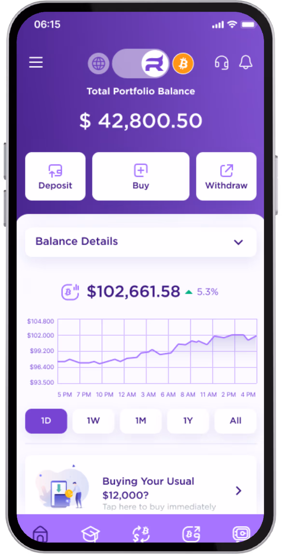Rhino Bitcoin App