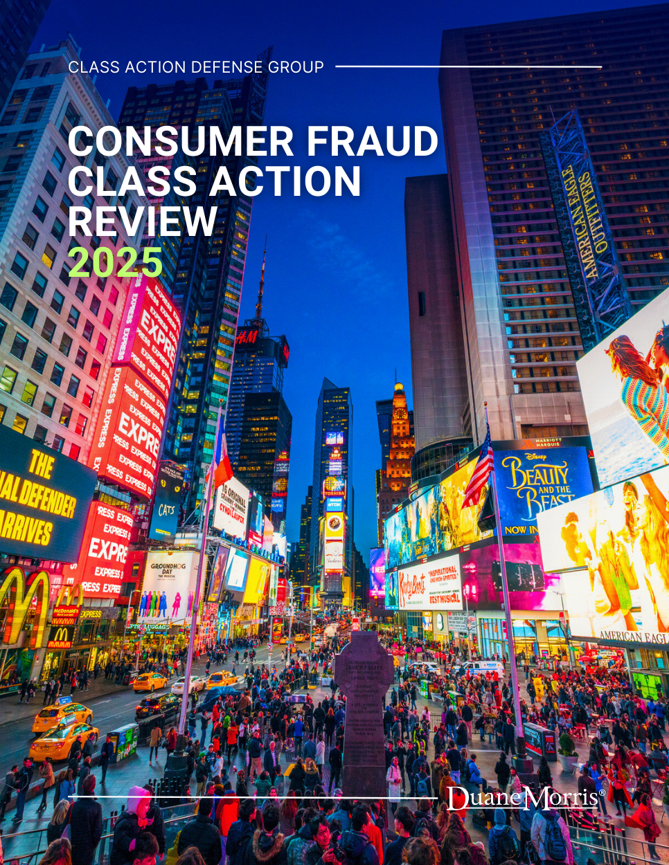 Cover of Consumer Fraud Class Action Review – 2025