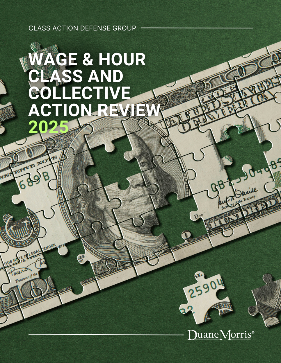 Cover of Wage & Hour Class And Collective Action Review – 2025 