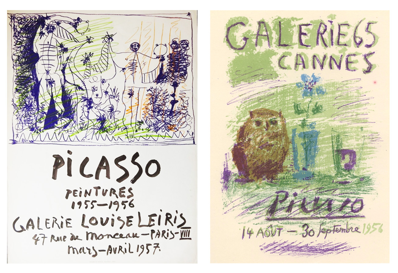 Picasso Exhibition Posters