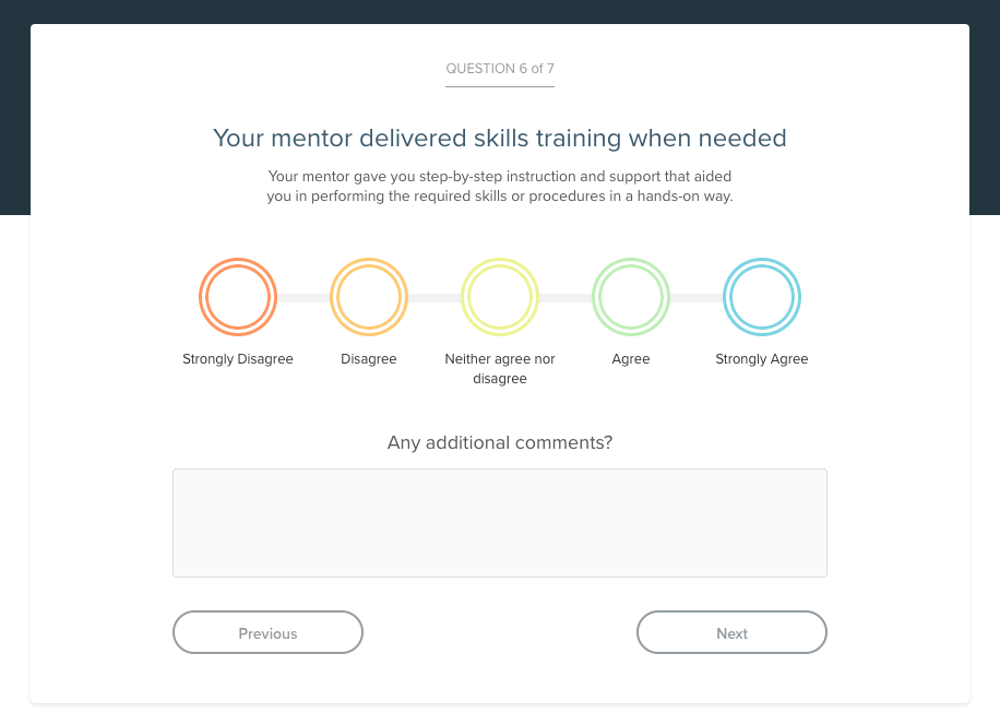 Mentor Feedback Flow - Shipped