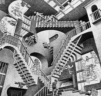 Escher's Relativity