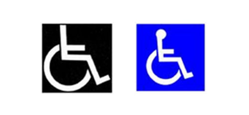 Wheelchair symbol