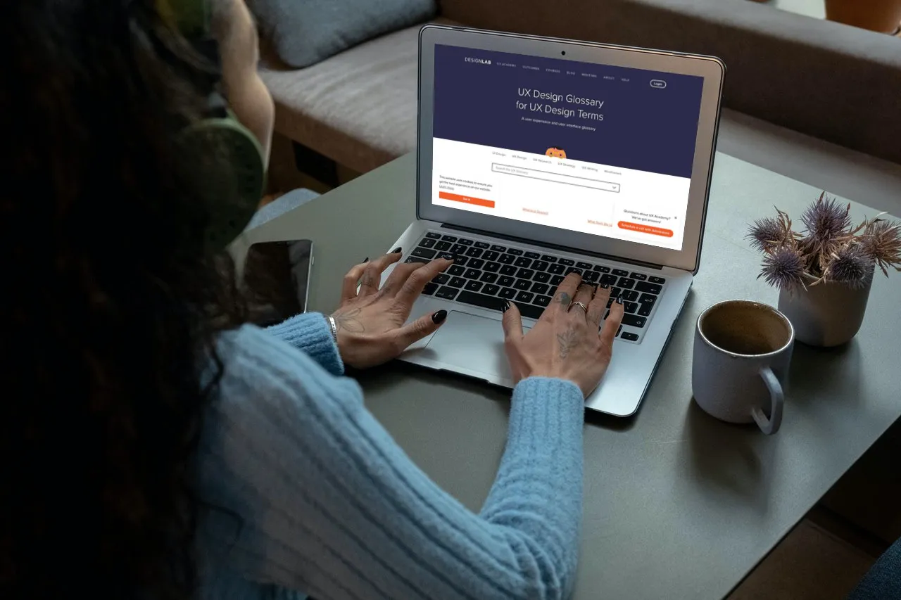 Glossary of terms to help you learn UX design
