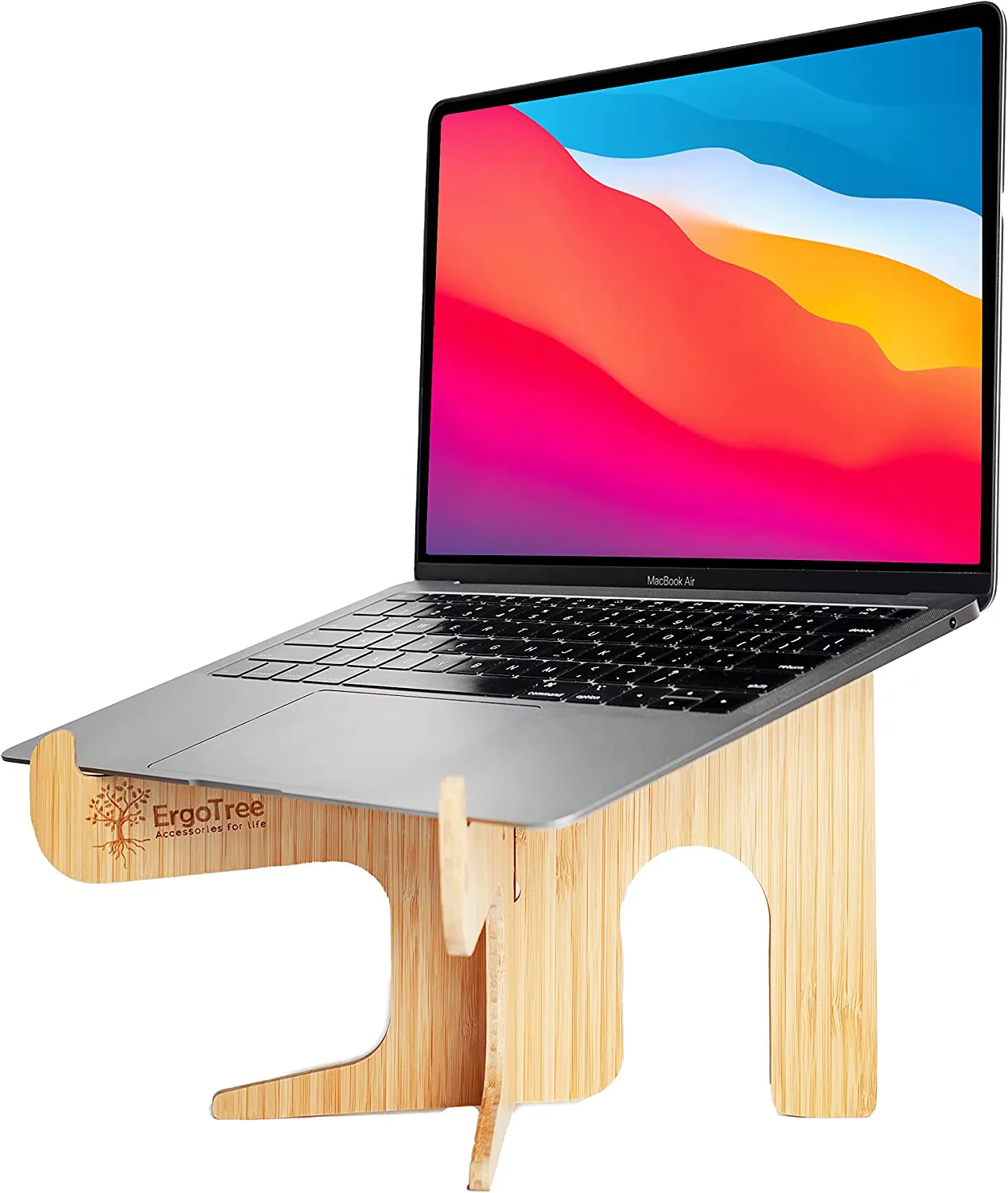 Bamboo Laptop Stand_Gift Guide 2021