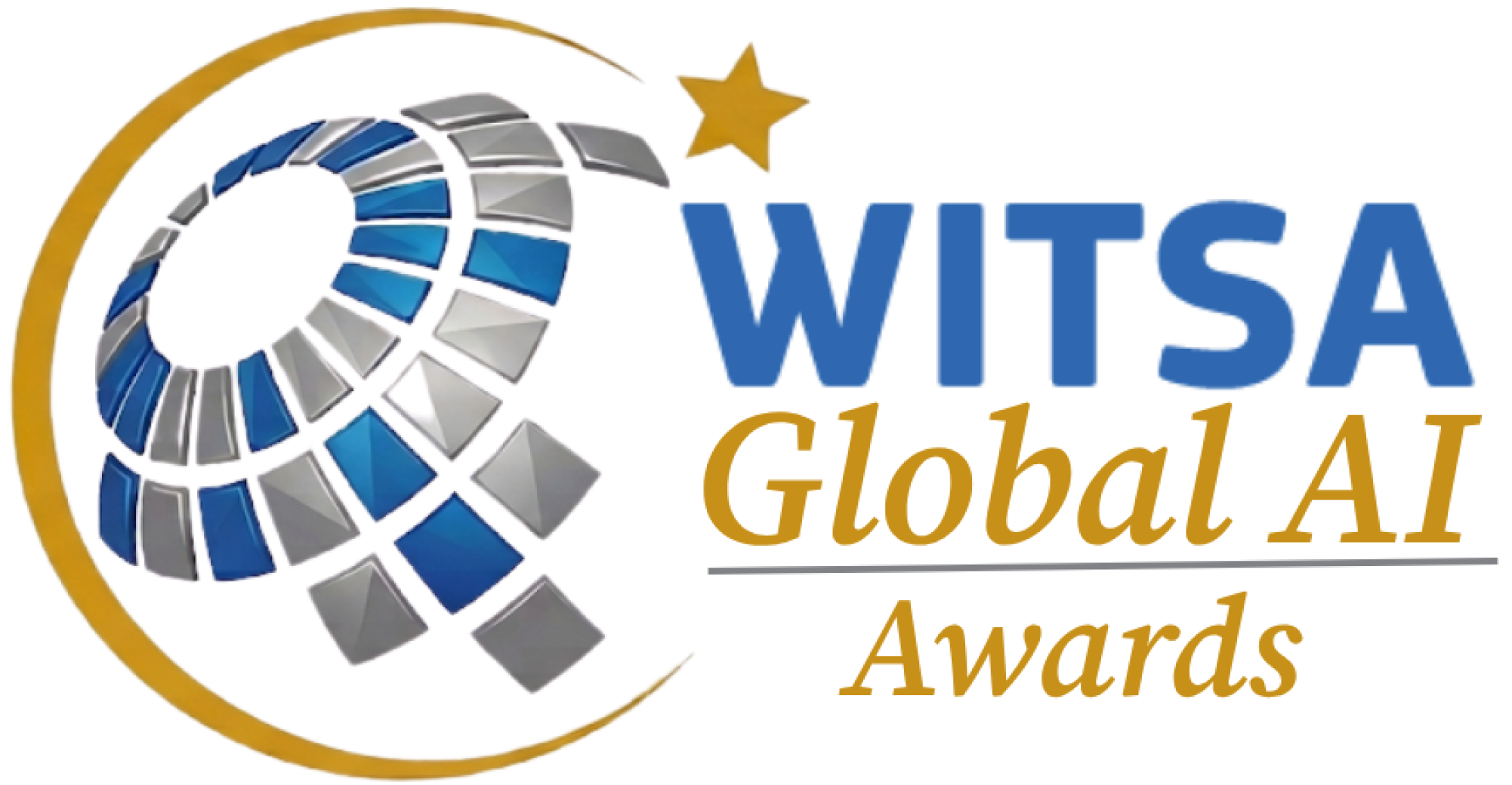 WITSA Global AI Awards Logo with full colored version