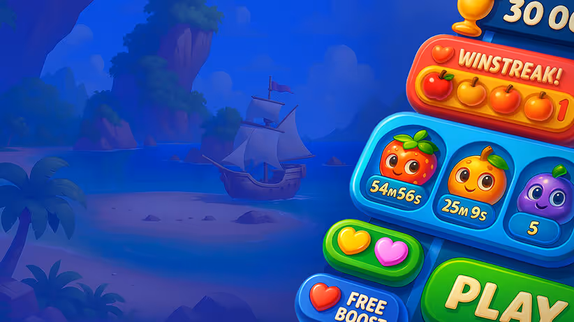 Cartoon 2D art for slot games and casinos. Game art studio ArtHouseLabs for iGaming.