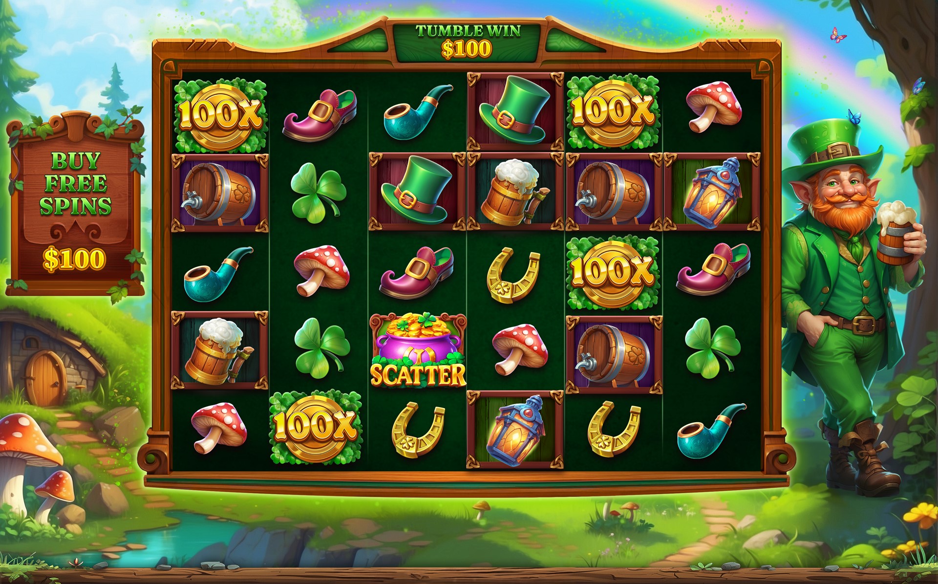 St. Patrick’s Day slot artwork — ArtHouseLabs