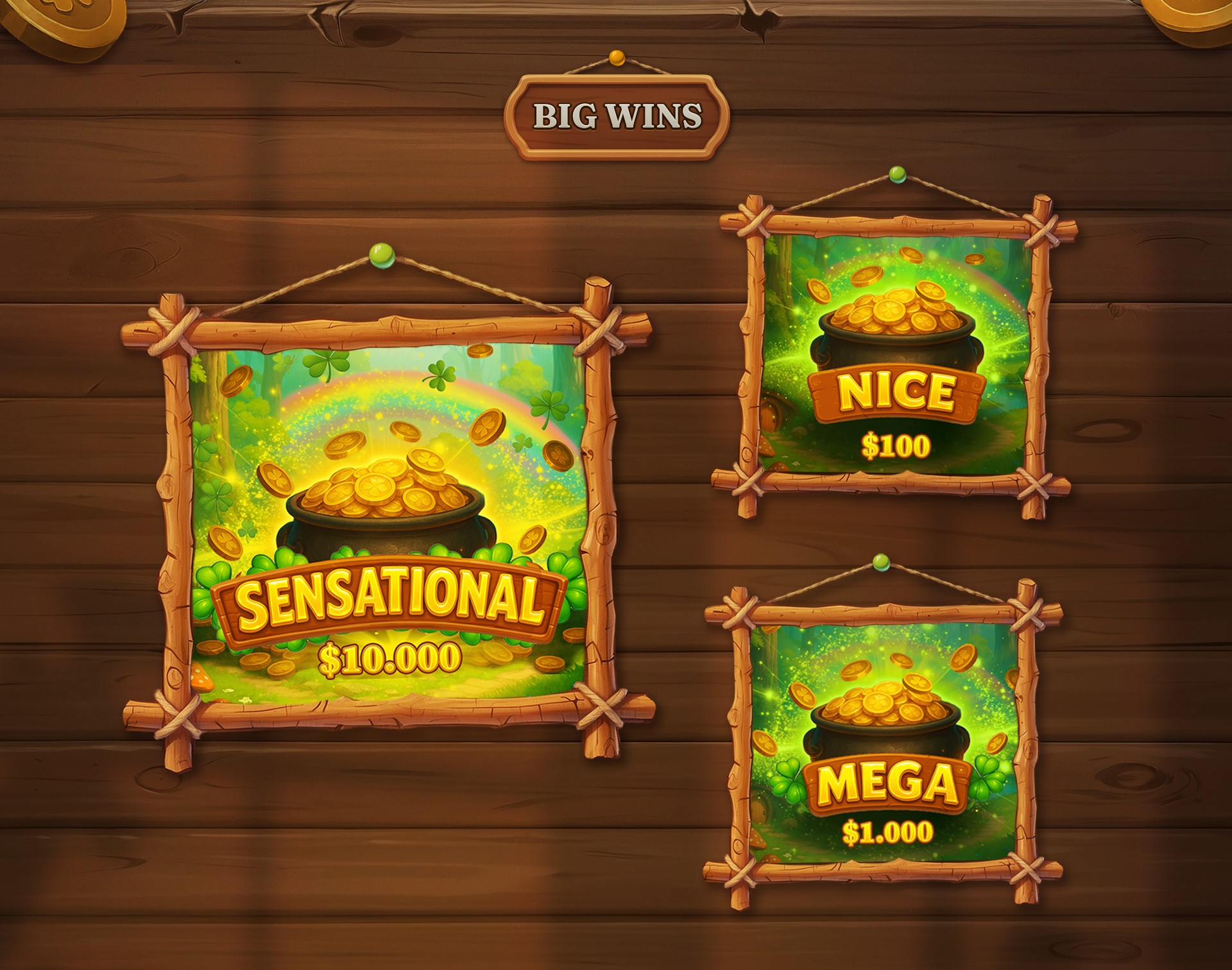 St. Patrick’s Day slot artwork — ArtHouseLabs