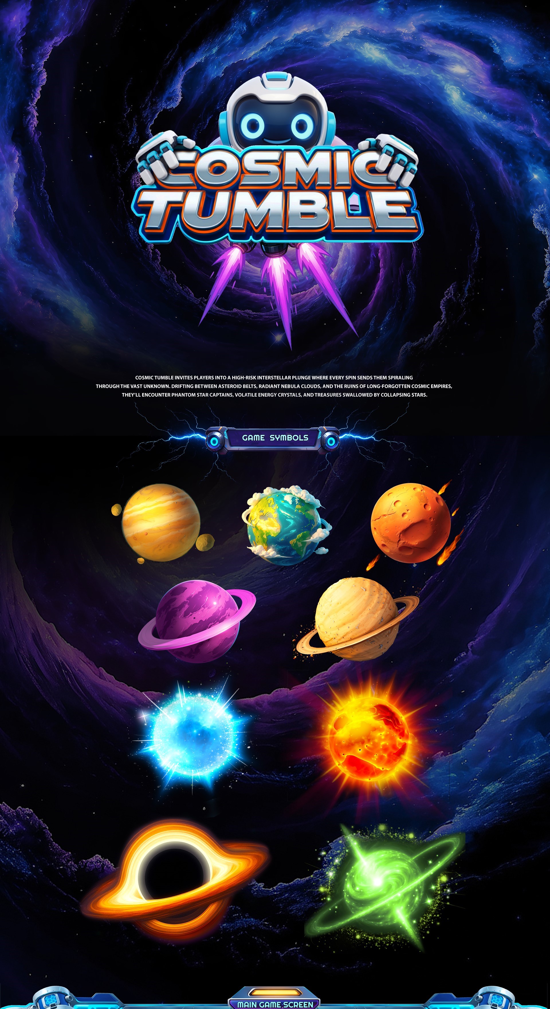 Cosmic Tumble - ArtHouseLabs