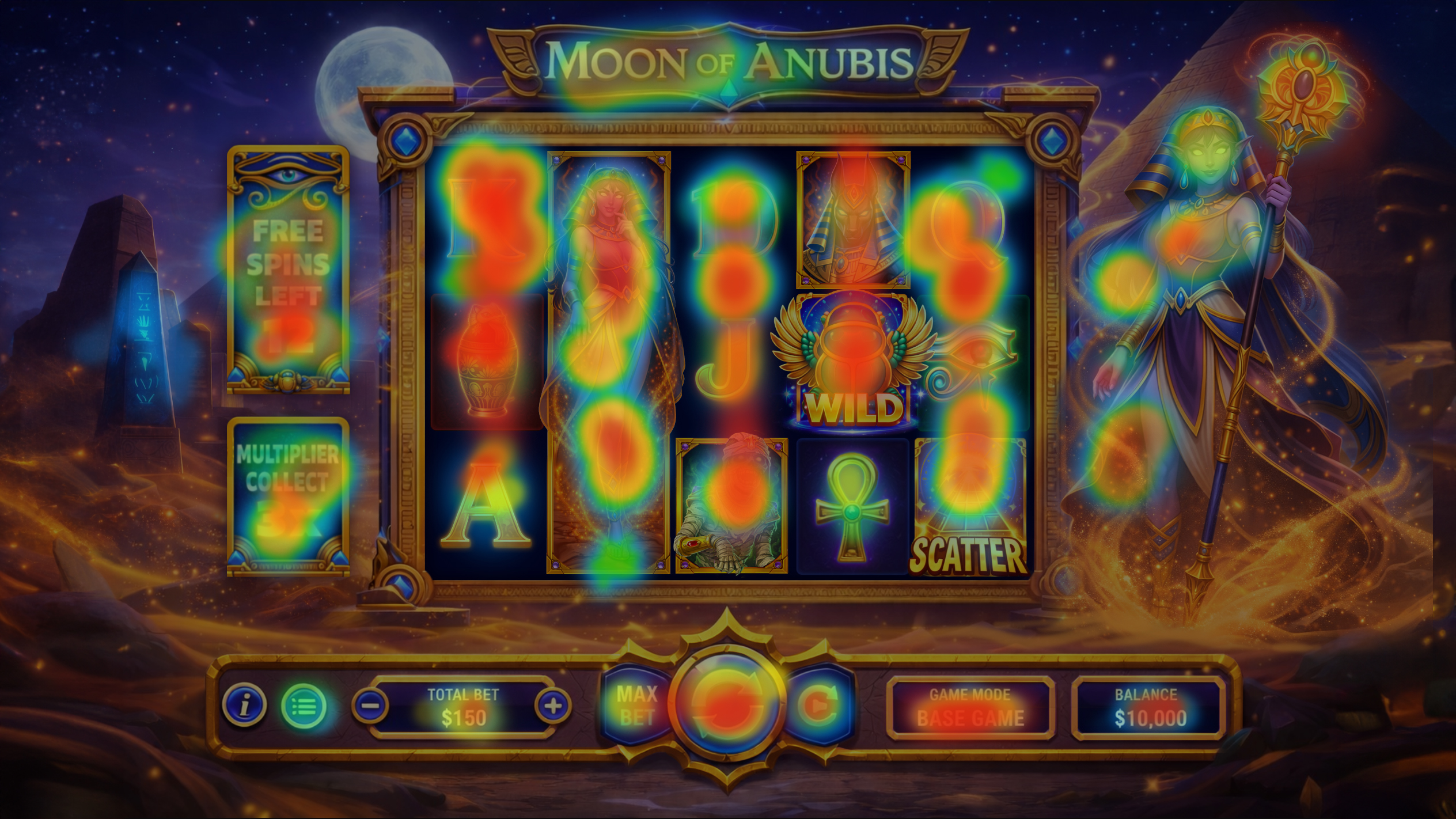 Slot Game UI Design for Casino Games - ArtHouseLabs