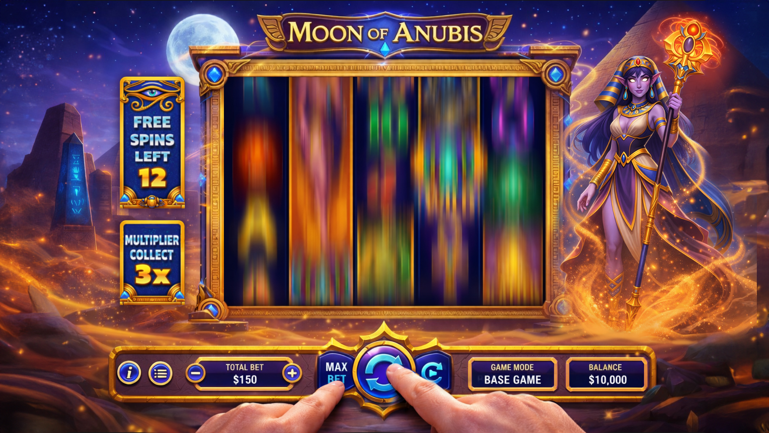 Slot Game UI Design for Casino Games - ArtHouseLabs