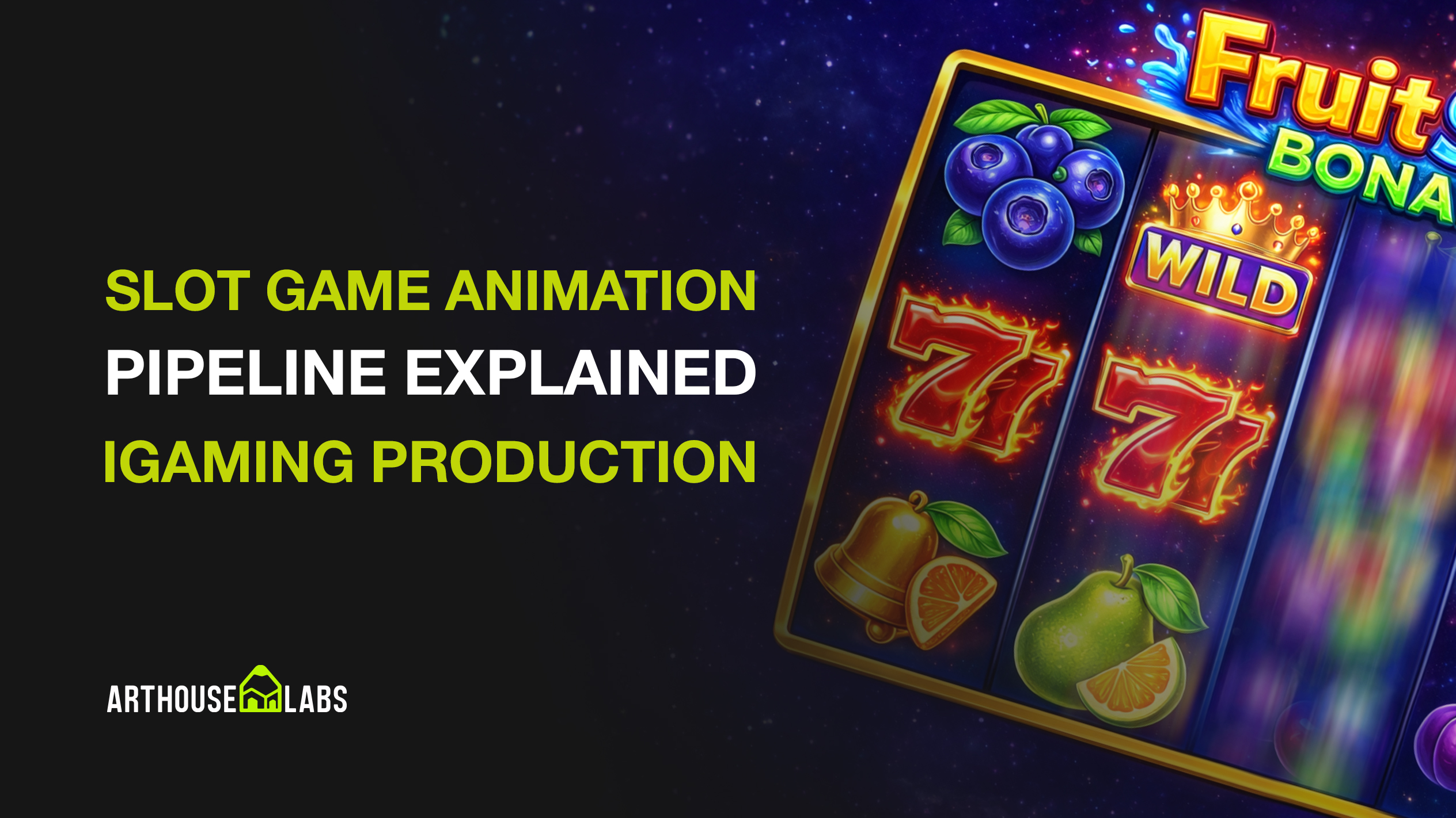 Slot Game Animation Pipeline - ArtHouseLabs