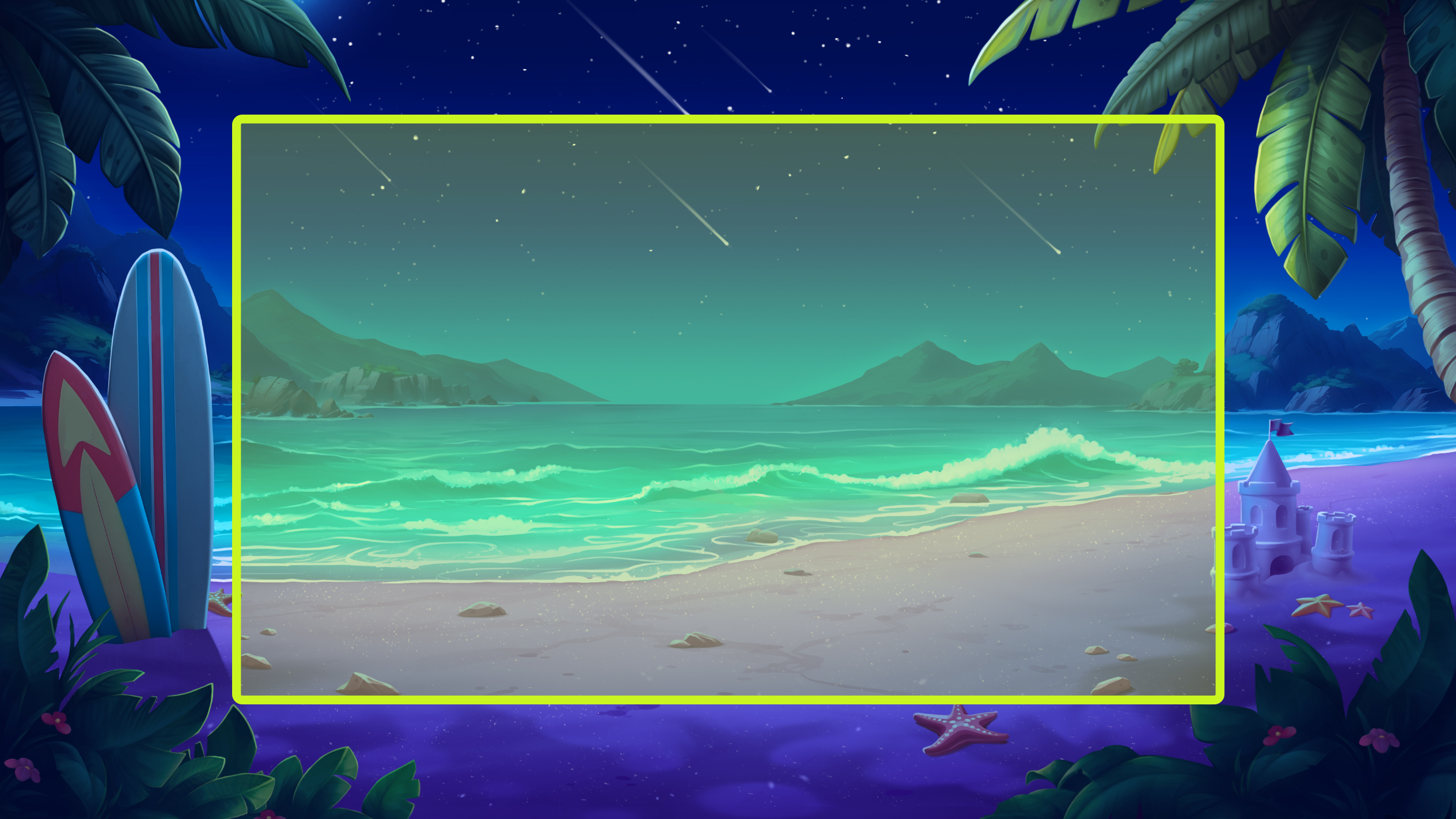 Slot Game Background Design - ArtHouseLabs