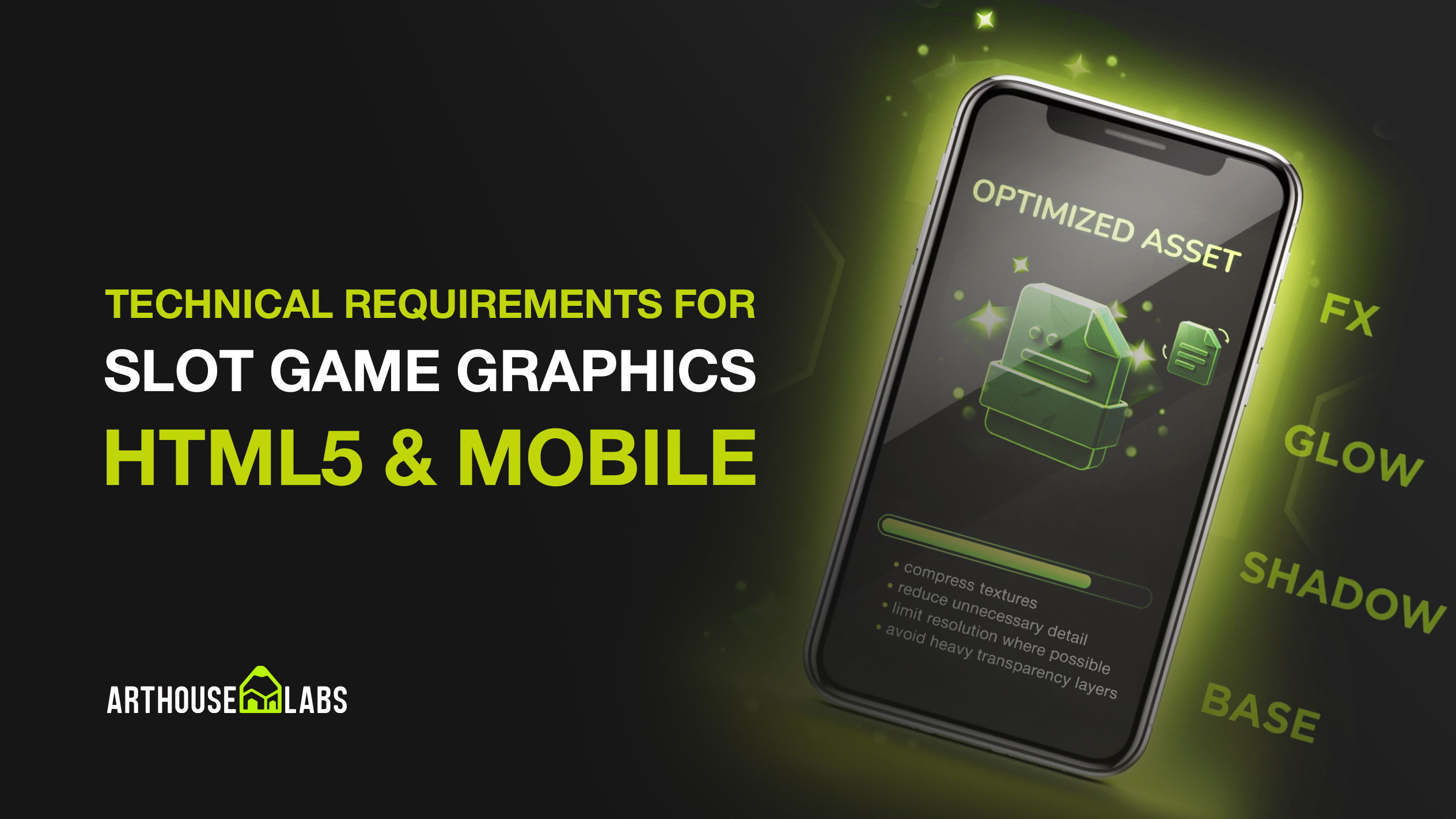 Technical Requirements for Slot Game Graphics - ArtHouseLabs