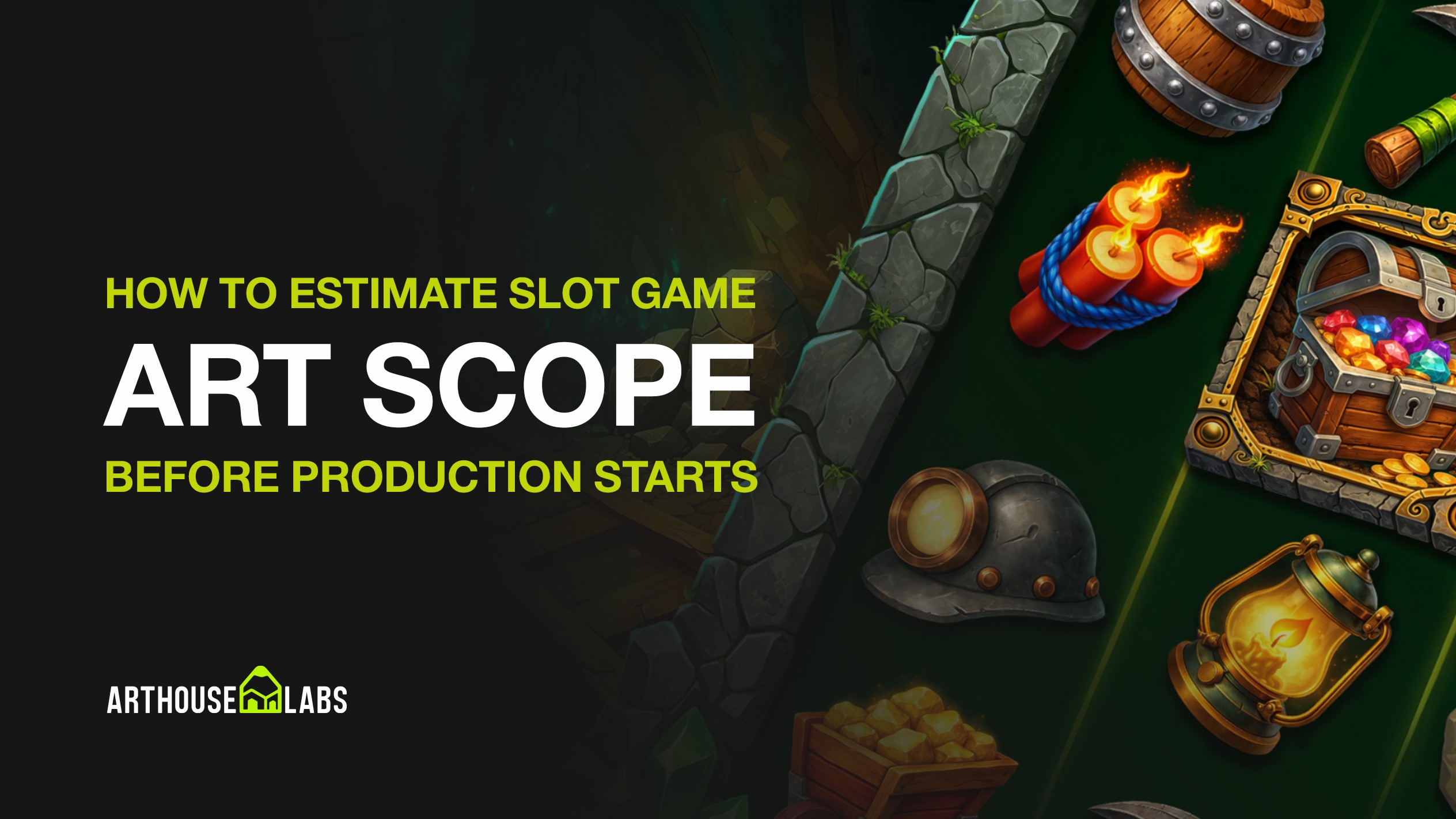 How to Estimate Slot Game Art Scope - ArtHouseLabs