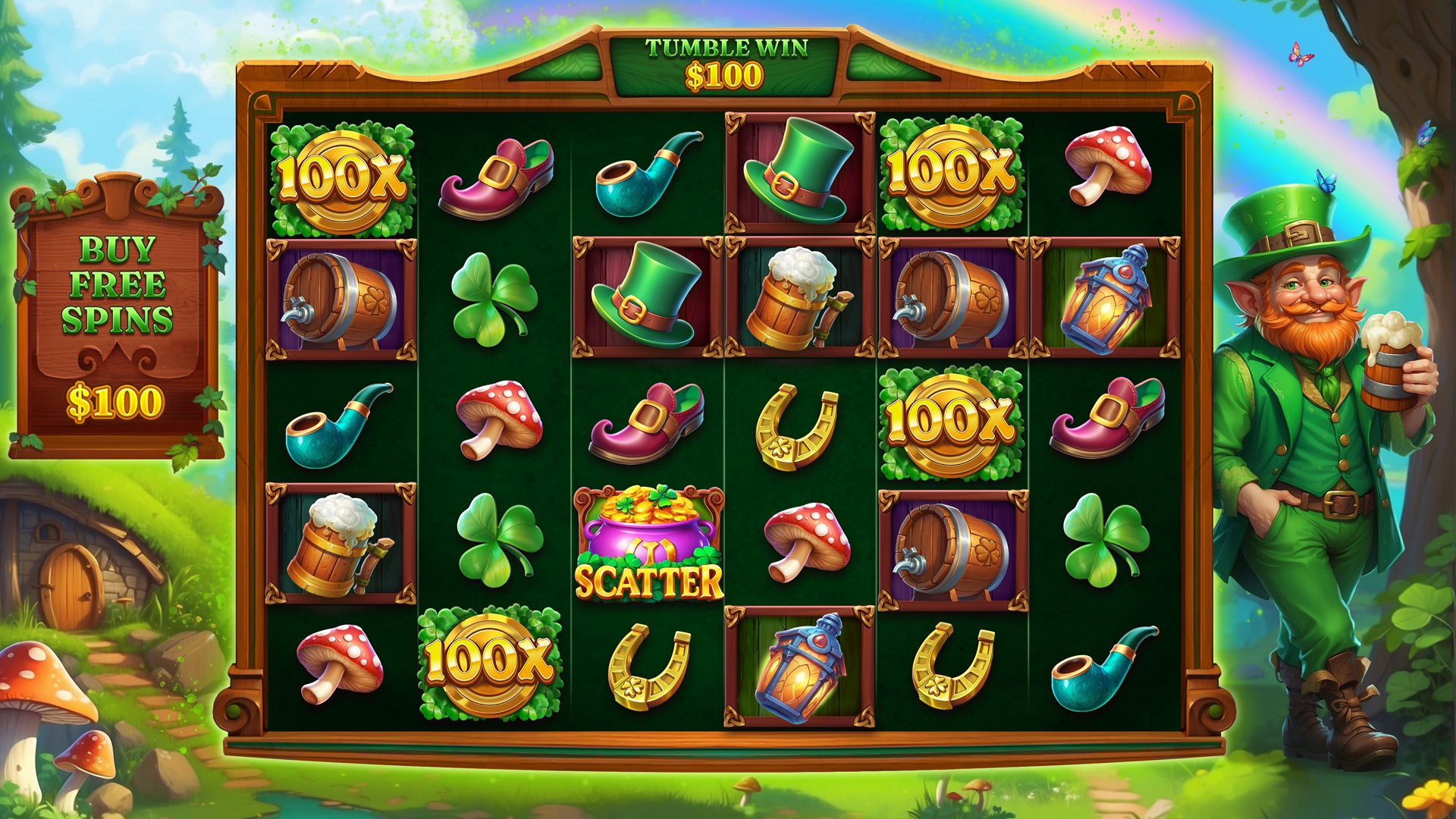 St. Patrick’s Day slot artwork — ArtHouseLabs
