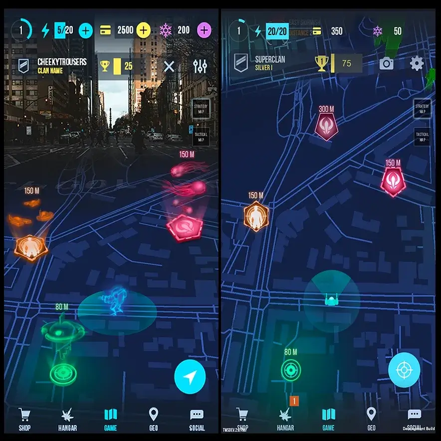 AR Tactical Map UI