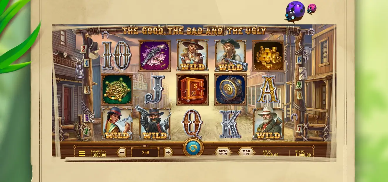 Wild West Slot Game Design