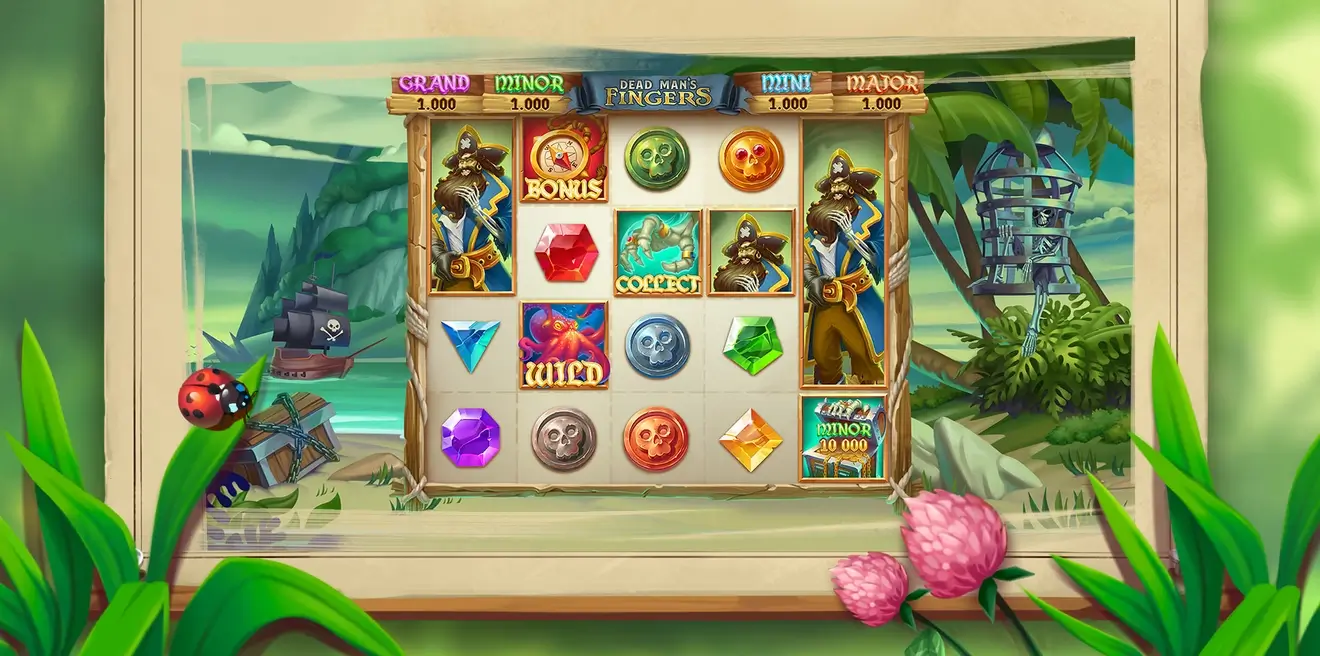 Pirate Treasure Slot Game Design