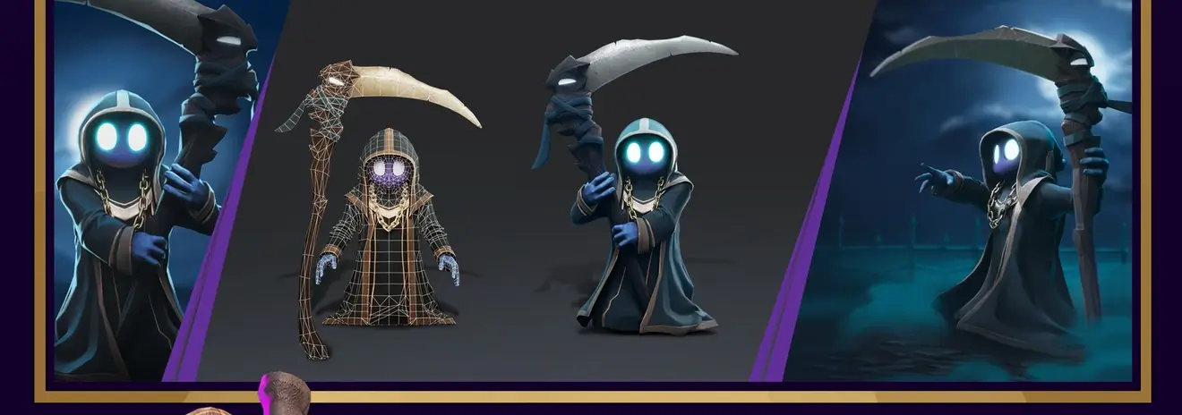 Shadow Reaper 3D Game Art