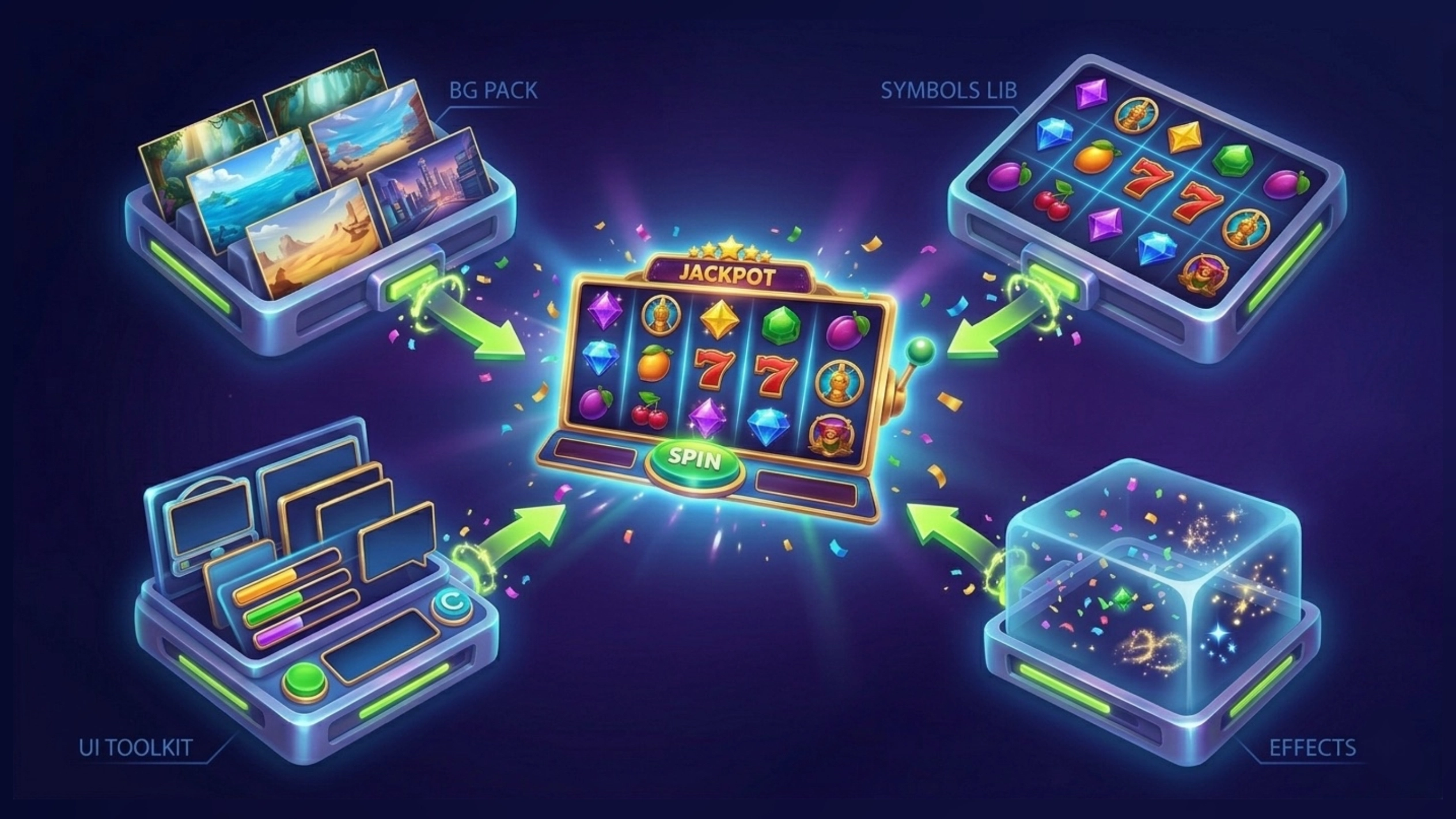 What Is a Ready-Made Slot Art Pack? - ArtHouseLabs