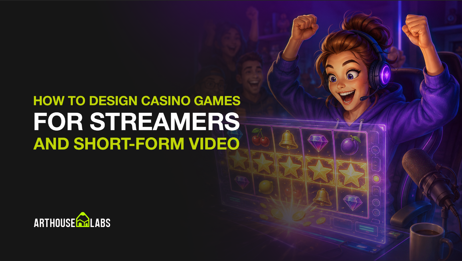How to Design Casino Games for Streamers and Short-Form Video - ArtHouseLabs