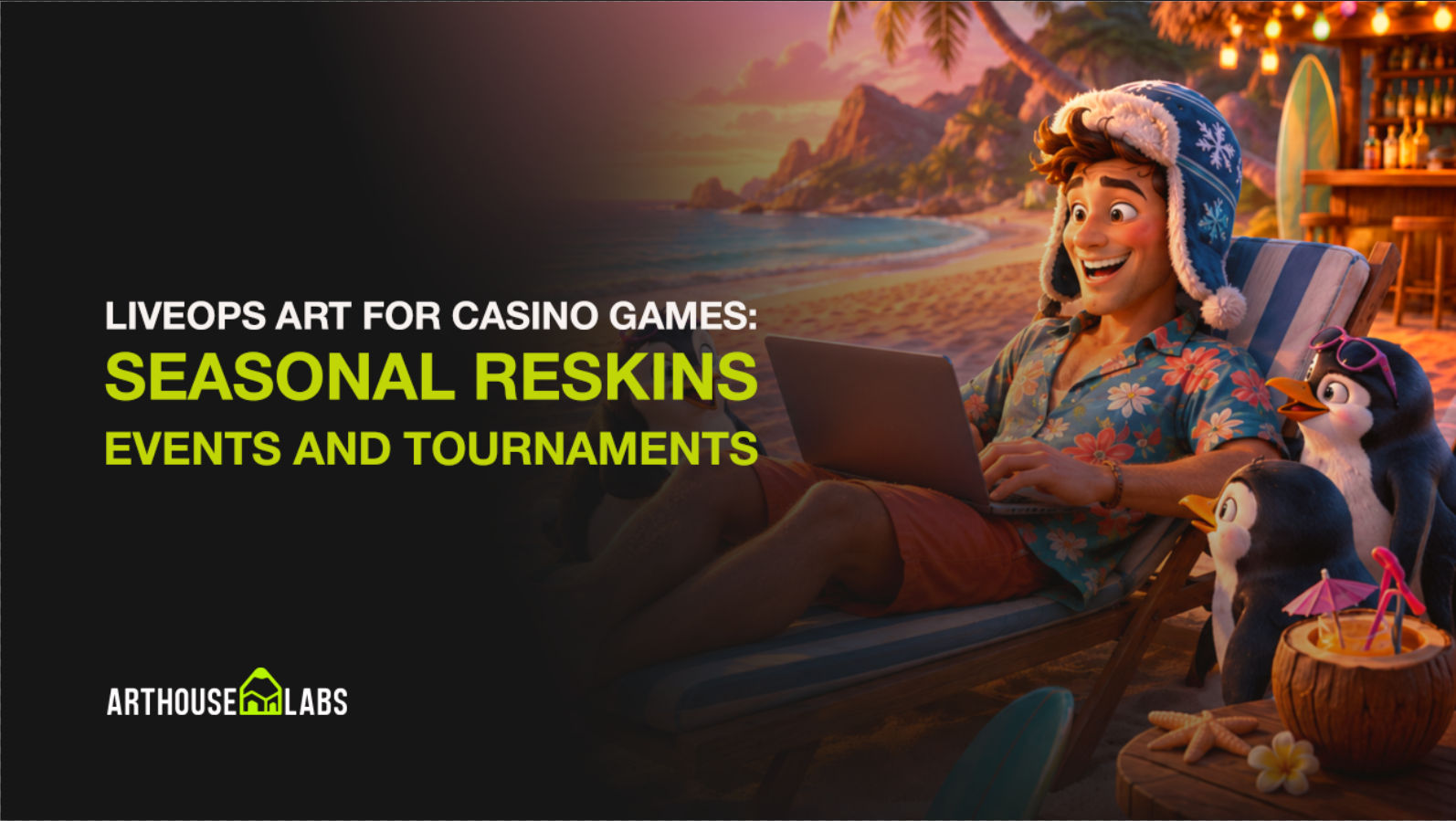 LiveOps Art for Casino Games: Seasonal Reskins, Events and Tournaments - ArtHouseLabs