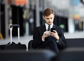 photo of a male businessman