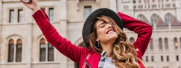 photo happy woman