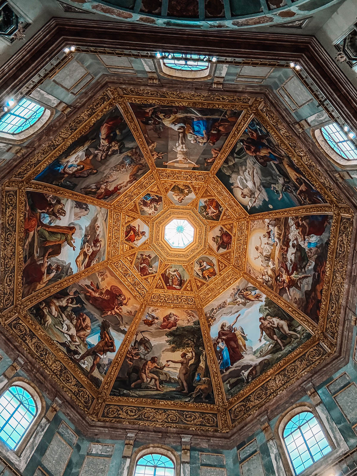 Interior of Medici Chapel