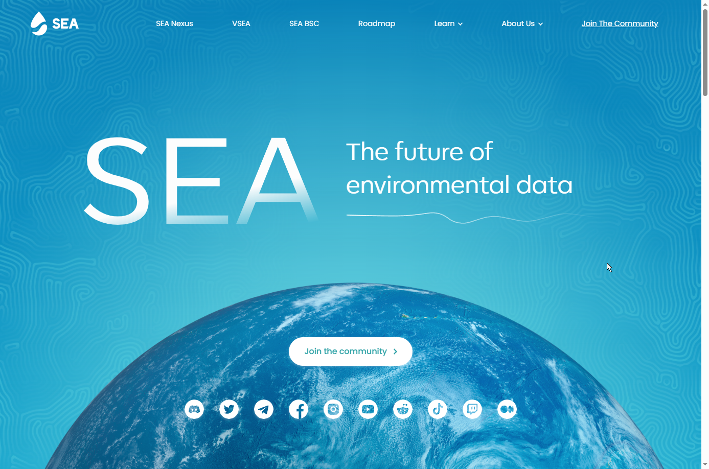 Blockchain-based environmental startup