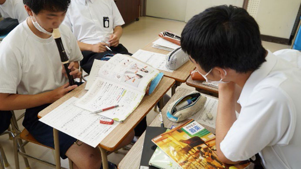 生徒中心の学び 名古屋市立桜山中学校