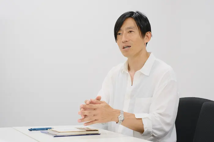 千葉県公立小学校の松尾教諭（今年7月、池村和美撮影）