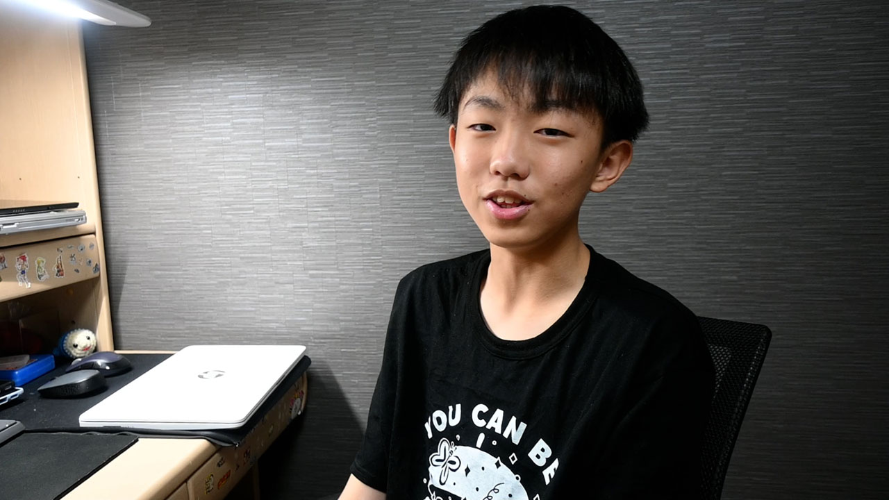 「病気や障害のある子供が気軽に集まる場になれば」と話す壮真さん