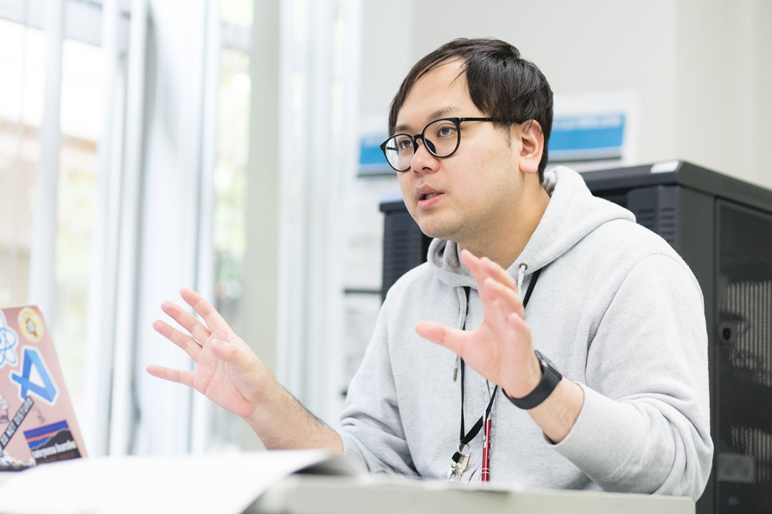 「ICT Lab」にはデジタルでクリエートしたい生徒が集うという