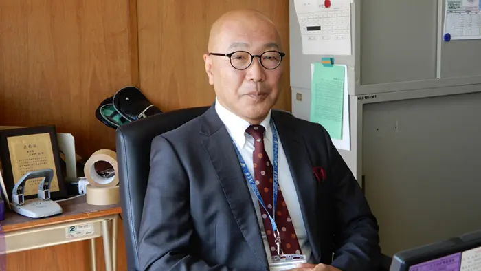 上柚木中の三田村校長