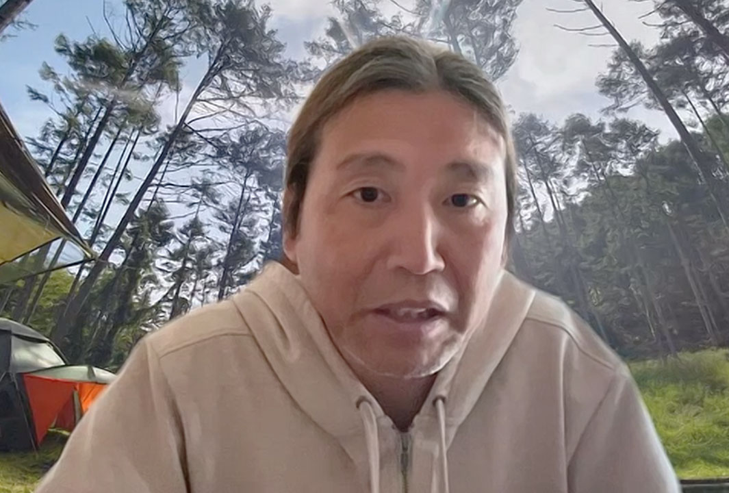 「キャンプでの学びは忘れられてしまう」と話す片山さん