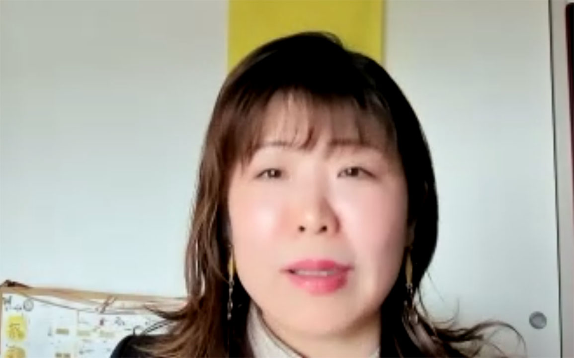 「相手が好きなものを理解し、相手が喜んでくれるのが私の幸せ」と話す