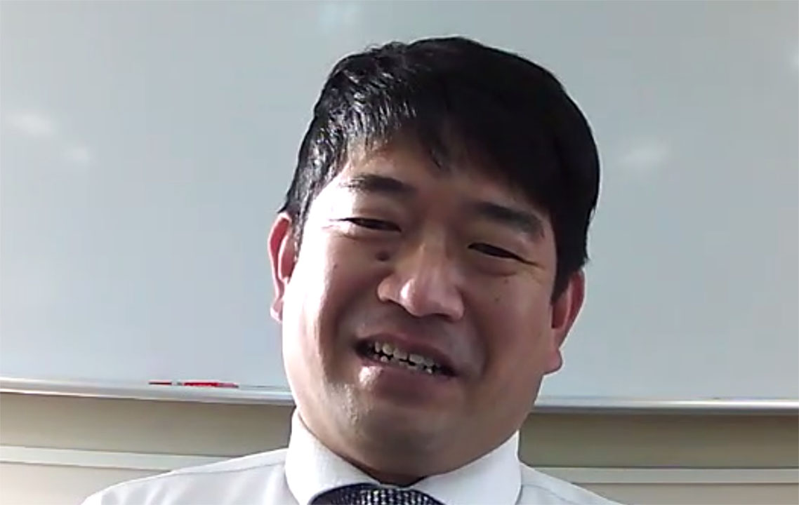 「本物の実習」が生徒の進路選択にも影響を与えているという（Zoomで取材）