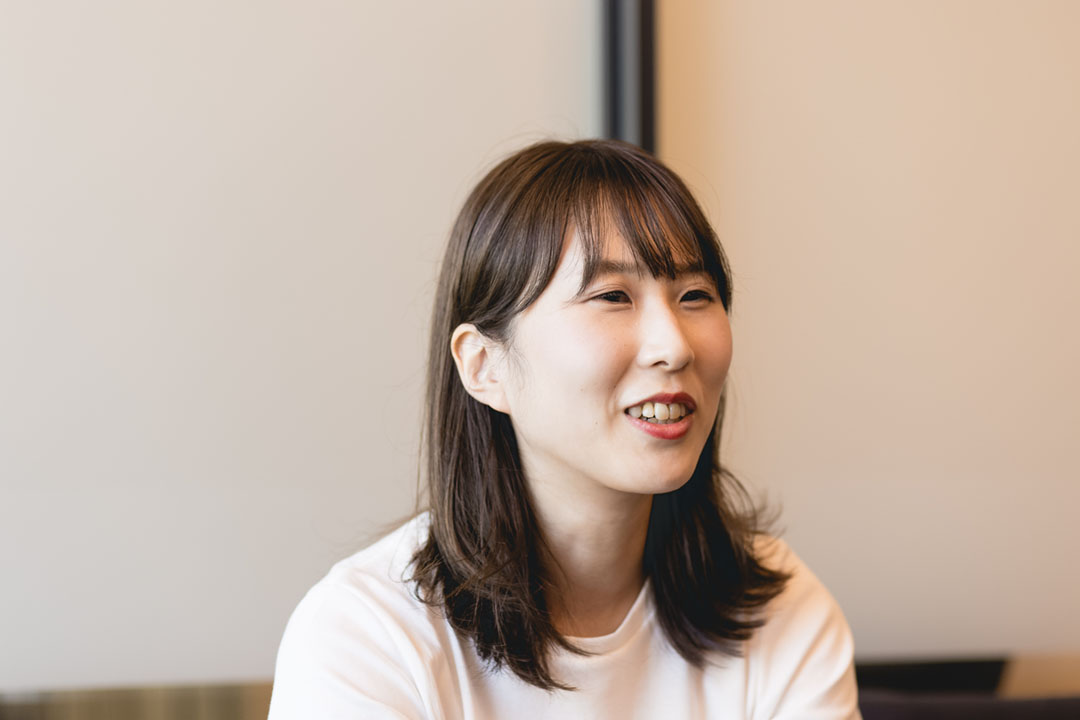 女子の理系進学促進は企業の経営課題にも直結すると語る