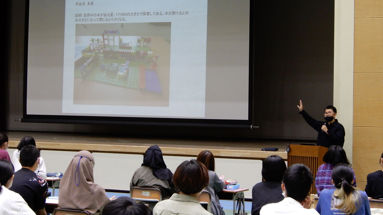 ビジョンを形にする方法 公文国際学園で探究のワークショップ