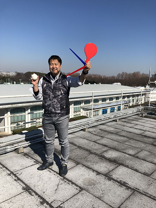 障害のある子どもの体育・スポーツ教育が専門の内田教授（本人提供）