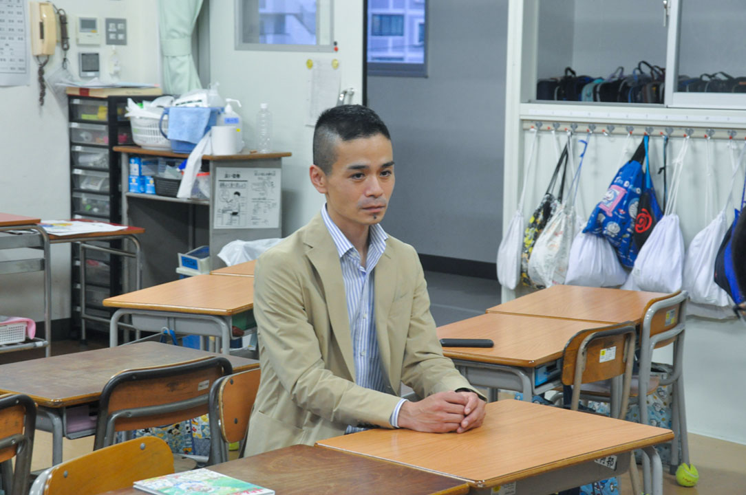 「教室の後ろに目標を掲示すると、子ども越しに常に目に入る」という