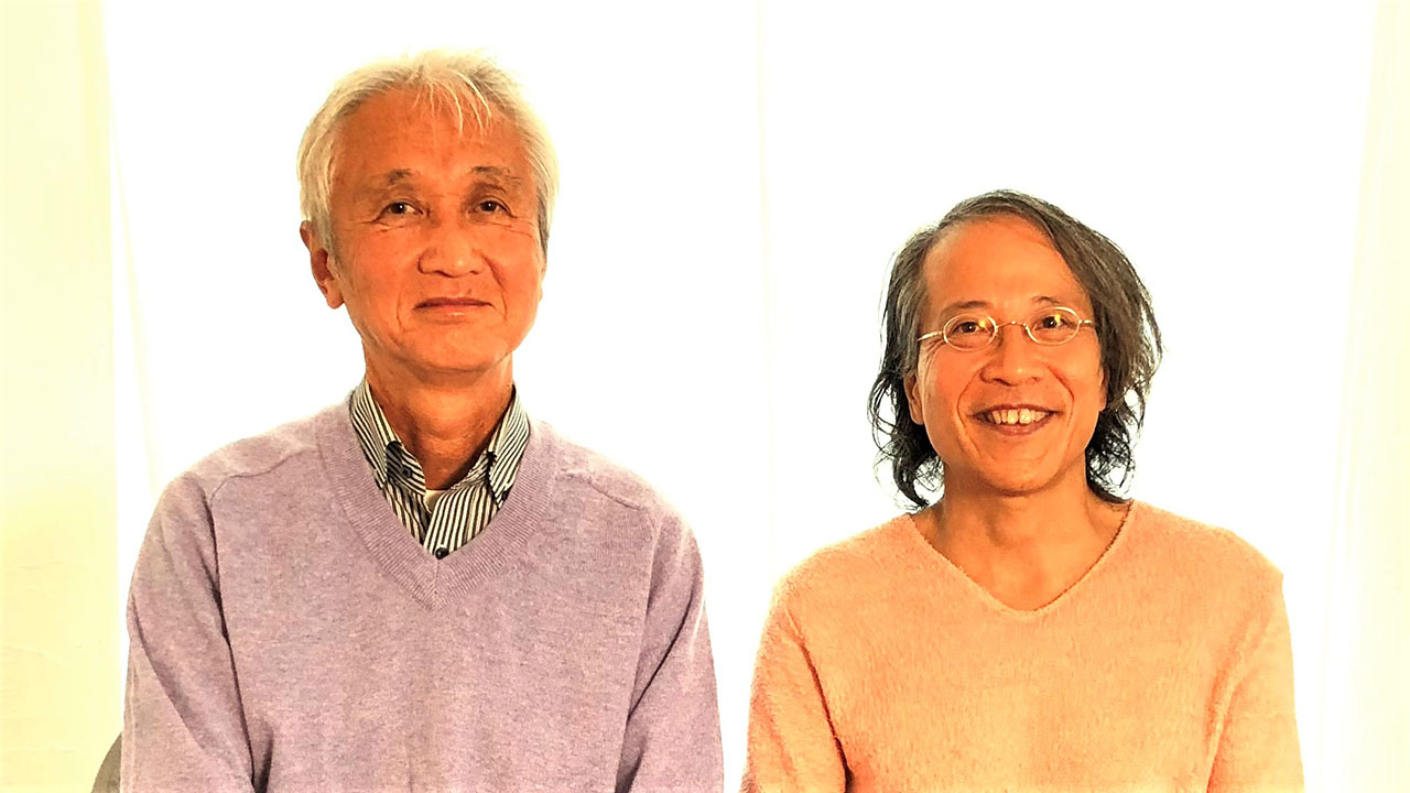 西郷氏（左）とオオタ監督（まほろばスタジオ提供）