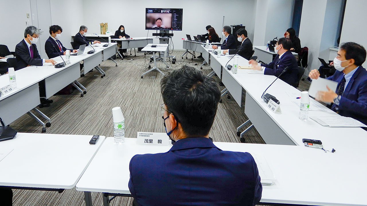 文理分断から脱却し理数のジェンダーギャップ解消を 3府省WG