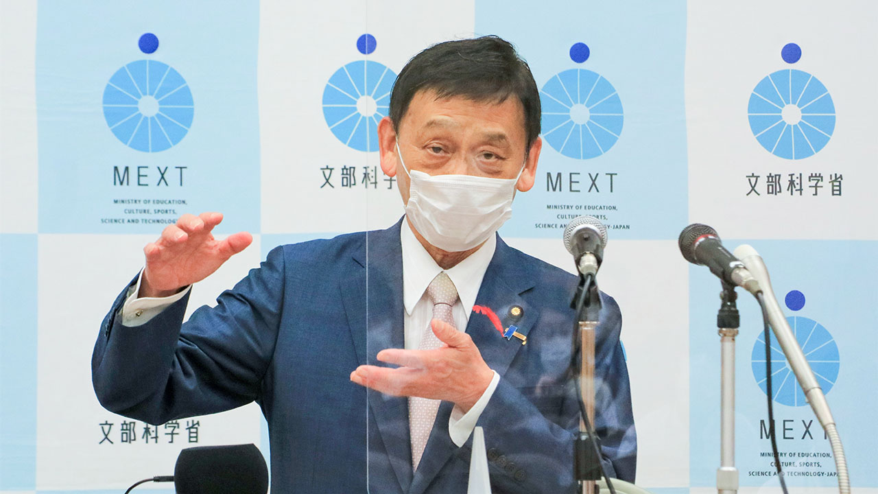感染拡大防止へ経済対策 文科相「教育活動を円滑に」