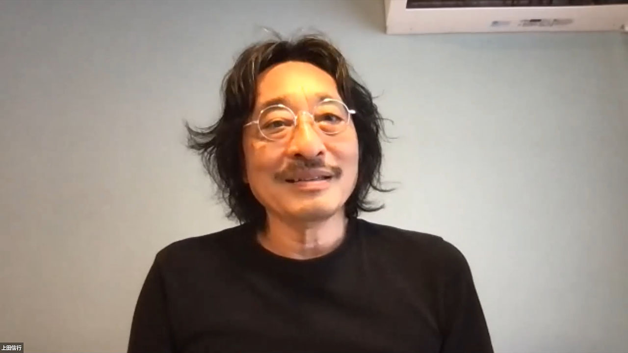 「場」と学びの親和性の深さについて説明する上田名誉教授
